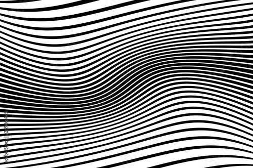 Abstract pattern. Texture with wavy, curves lines.