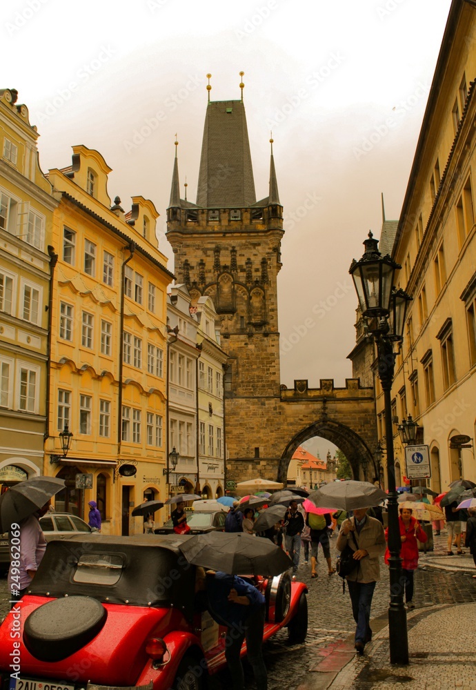 Old street in Prague