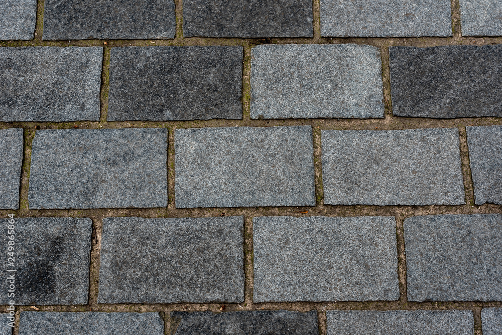 Obraz premium granite paving stones