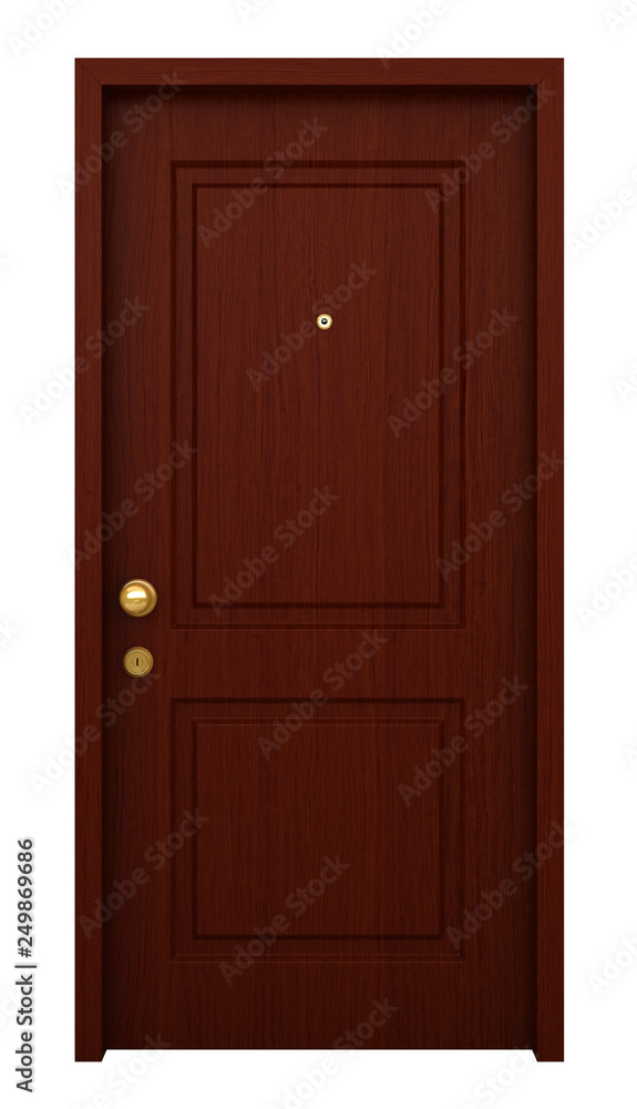 Door with frame Door with frame