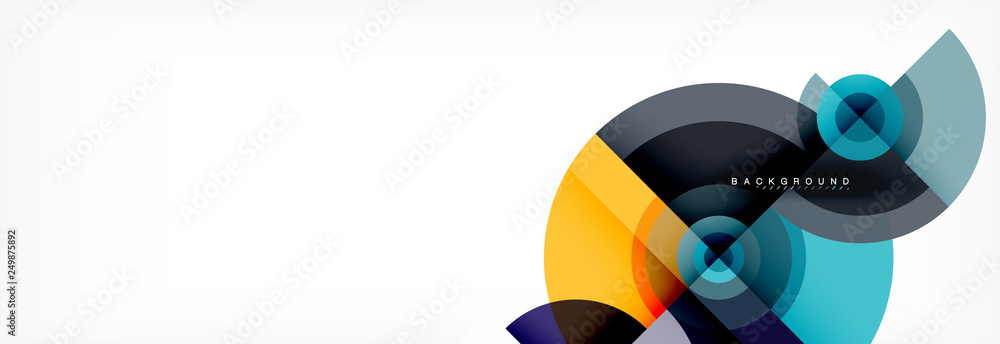 Geometric circle abstract background, creative geometric wallpaper. Geometric circle abstract background, creative geometric wallpaper.
