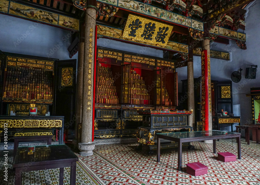 Chinese temple in George Town, Malaysia