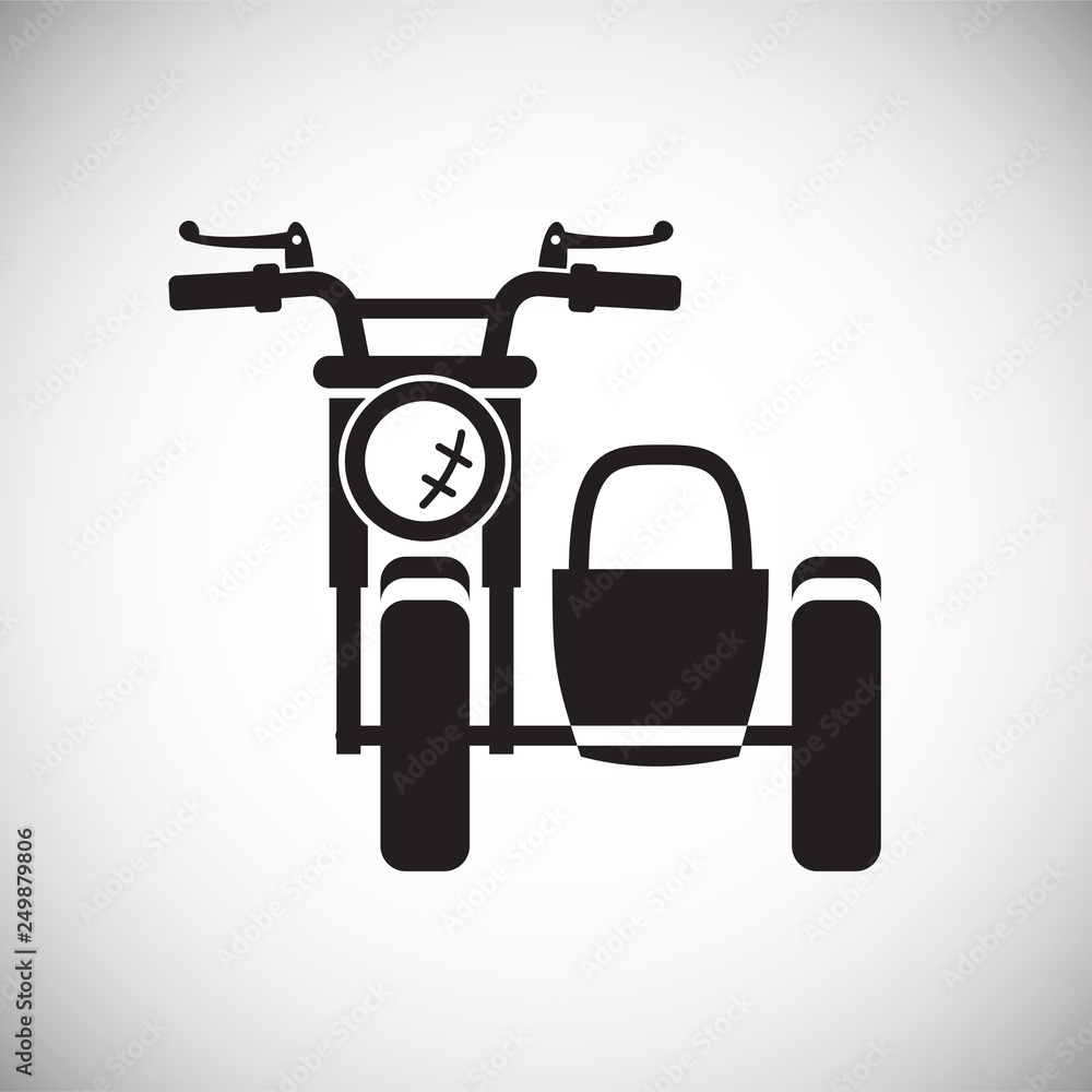 Classic Motorcycle icon on white background for graphic and web design, Modern simple vector sign. Internet concept. Trendy symbol for website design web button or mobile app Classic Motorcycle icon on white background for graphic and web design, Modern simple vector sign. Internet concept. Trendy symbol for website design web button or mobile app