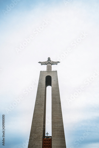 National Sanctuary of Christ the King in Lisbon Portugal, touristic place of the city