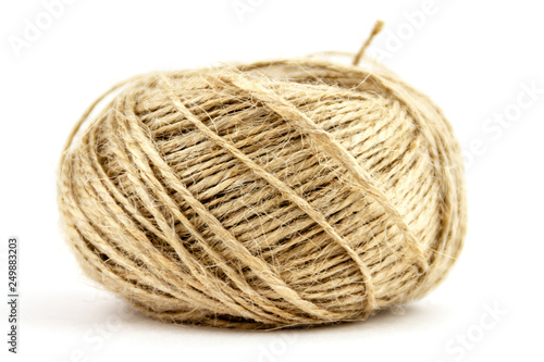 Coil of hemp twine