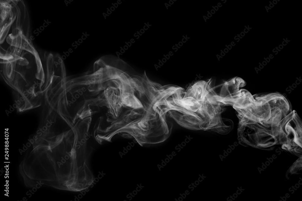 white smoke isolated on black background, abstract powder, water spray, Add smoke effect white smoke isolated on black background, abstract powder, water spray, Add smoke effect