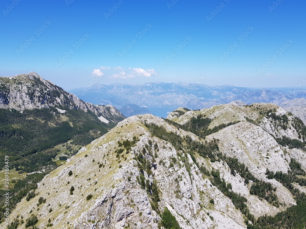 Montenegro, Lovcen, mountains