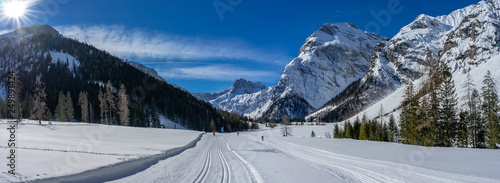 Langlauf Loipe Pertisau Falzthurn Gramai