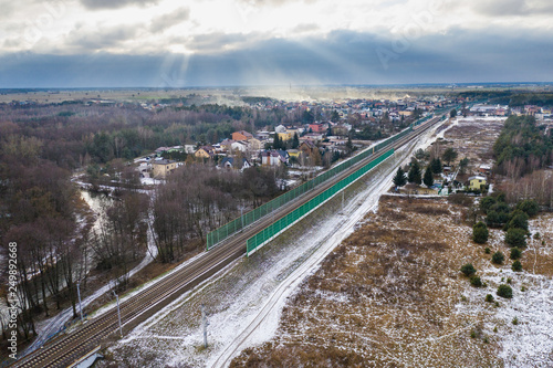 railroad tracks