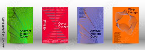 Minimal vector cover design with  linear waves.
