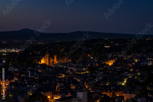 Wetzlar bei NAcht mit Dom