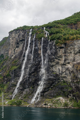 The Seven Sister waterfall