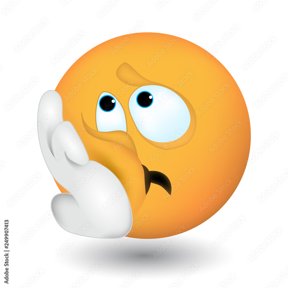emoji with emotions of despondency,despair, boredom. emoji with emotions of despondency,despair, boredom.