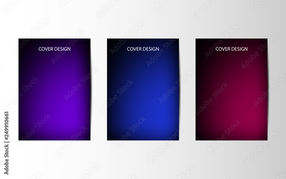 Fototapeta premium Modern vector template for brochure, leaflet, flyer, cover. abstract background.Vector illustration.