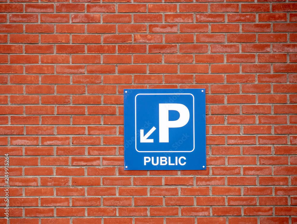 Public Parking sign Public Parking sign