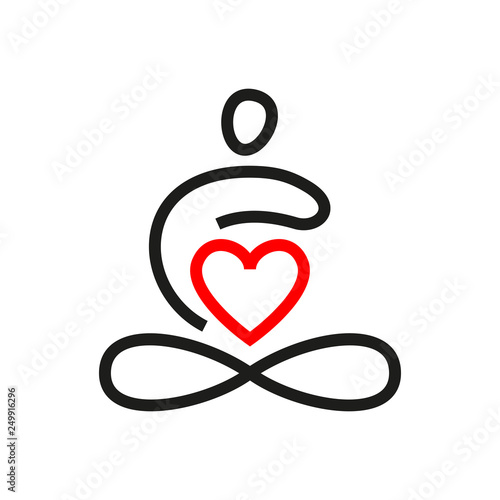 yoga love template