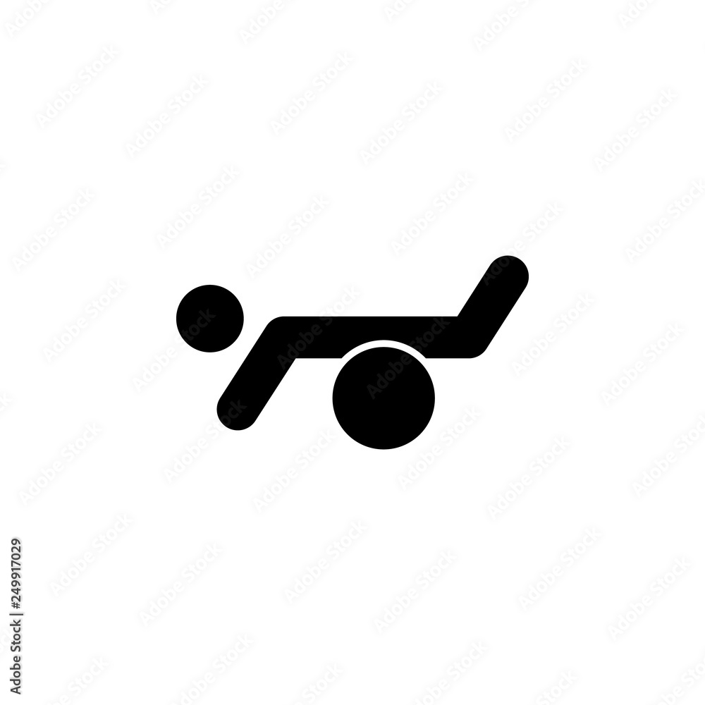 gymnast exercise outline icon. Signs and symbols can be used for web, logo, mobile app, UI, UX gymnast exercise outline icon. Signs and symbols can be used for web, logo, mobile app, UI, UX