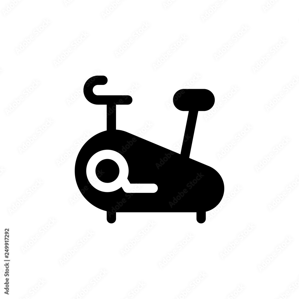 stationary gym outline icon. Signs and symbols can be used for web, logo, mobile app, UI, UX stationary gym outline icon. Signs and symbols can be used for web, logo, mobile app, UI, UX