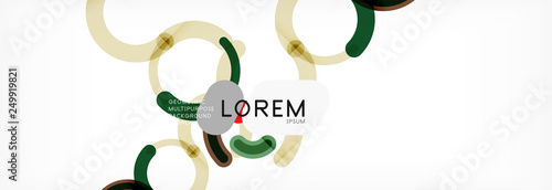 Circular lines design background