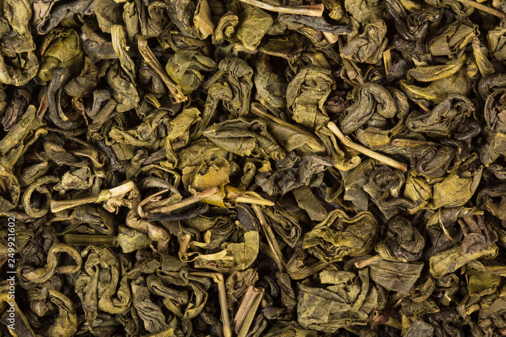 Green tea background Green tea background