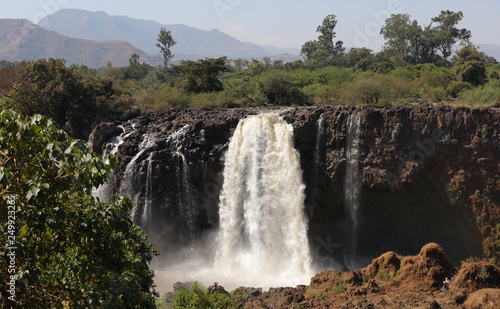 Cataratas del Nilo Azul  Etiop  a.