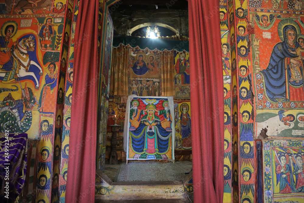 Monasterio Ura Kidane Mehret, Península Zege, Lago Tana, Etiopía