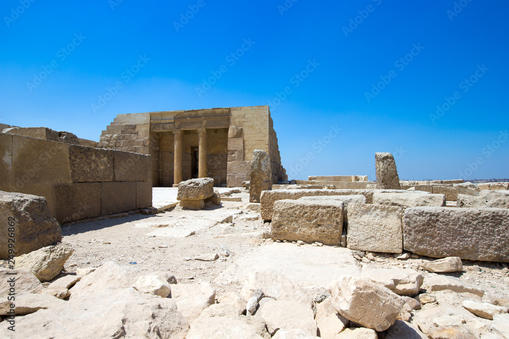 The temple of Hatshepsut near Luxor in Egypt