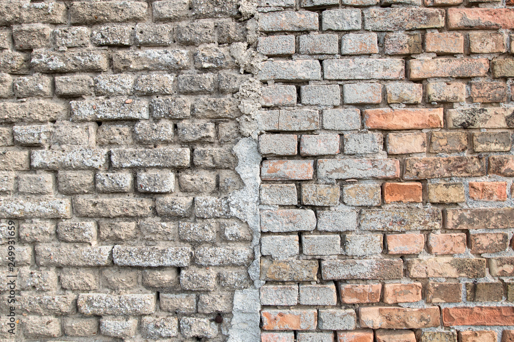 Old bricks as a background