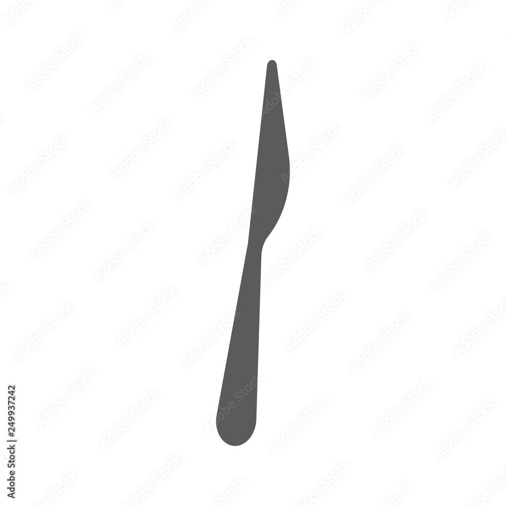 Knife. Logo. Kitchen item. White background. Vector illustration. EPS 10. Knife. Logo. Kitchen item. White background. Vector illustration. EPS 10.