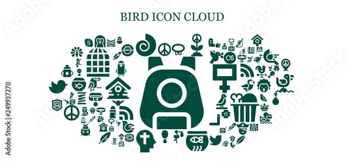bird icon set