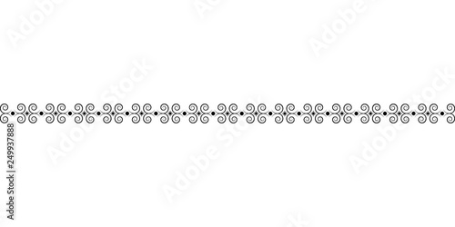 Hand drawn text ornaments illustration