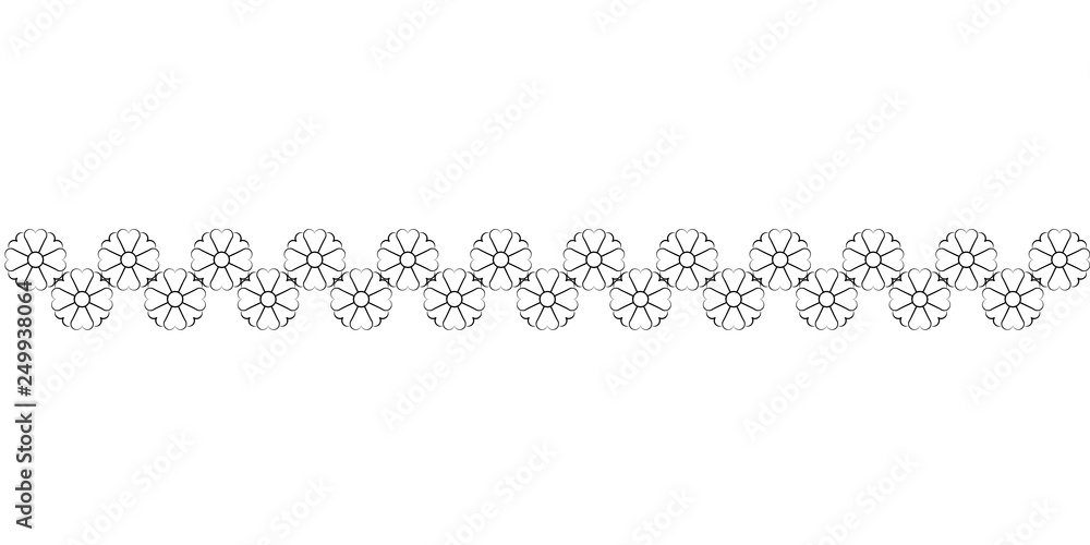 Hand drawn text ornaments flowers illustration Hand drawn text ornaments flowers illustration