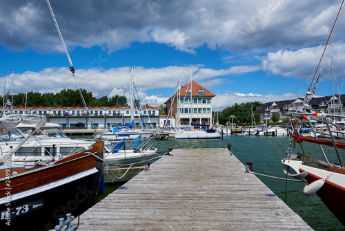 Fototapeta Naklejka Na Ścianę i Meble -  Harbour and marina Karlshagen on Usedom