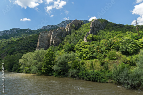 Ritlite - rock formations at Iskar River Gorge  Balkan Mountains  Bulgaria
