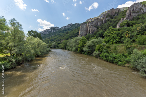 Ritlite - rock formations at Iskar River Gorge, Balkan Mountains, Bulgaria