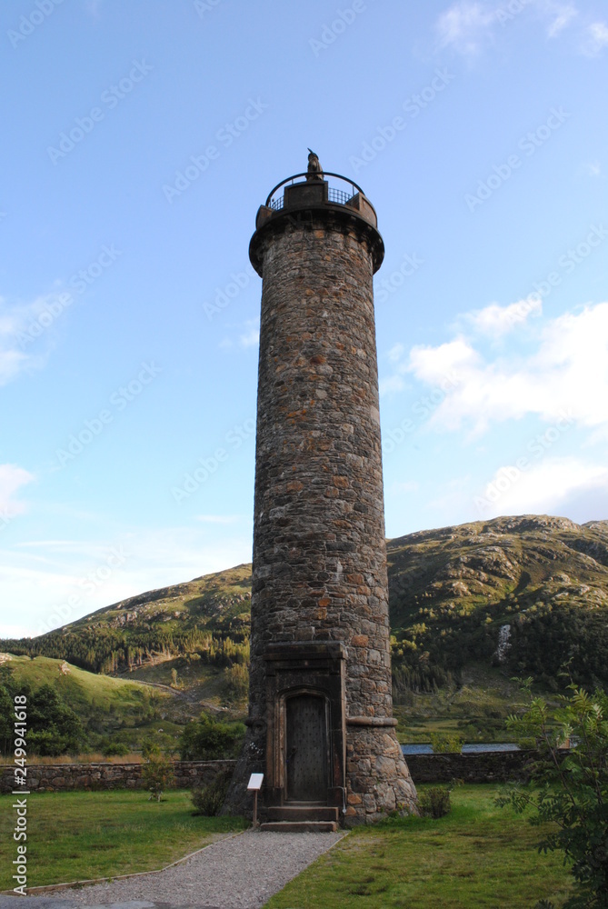 Glenfinnan Monument, Loch Shiel, Scotland
