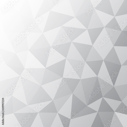 White Poly Background