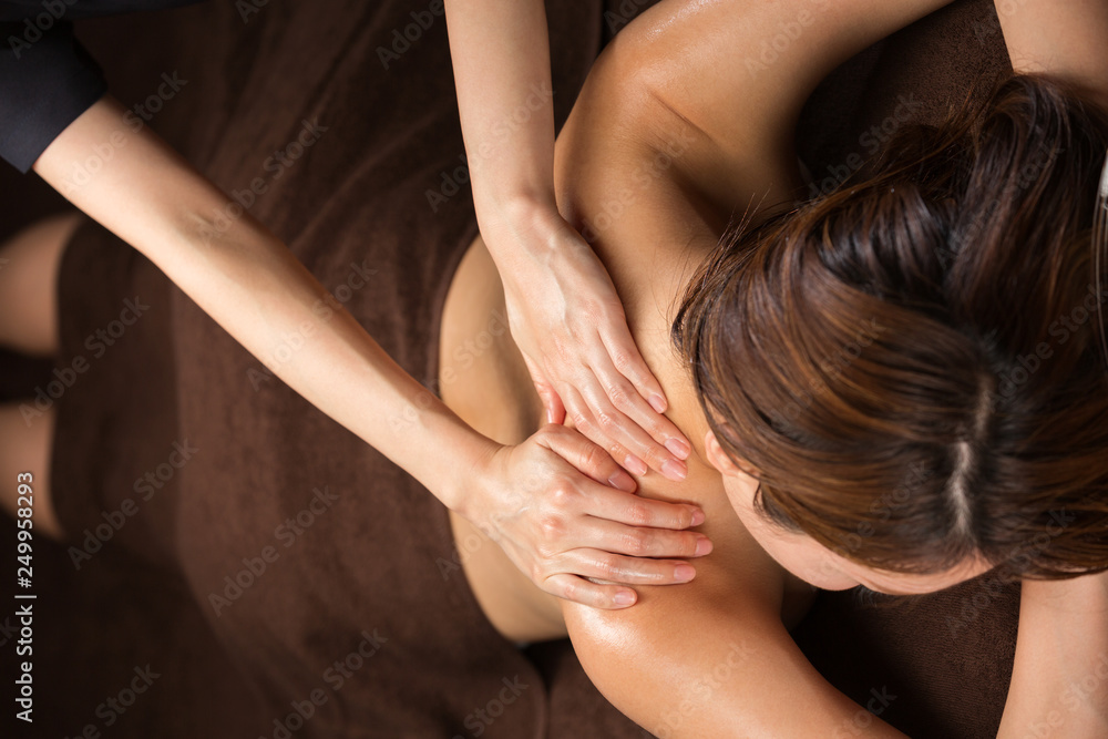 Obraz premium オイルマッサージ