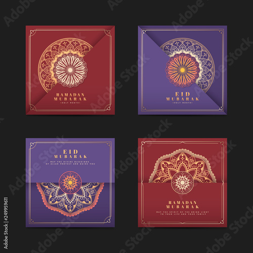 Eid Mubarak card collection