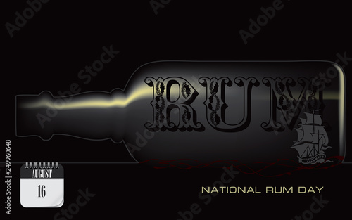 Post card Rum Day
