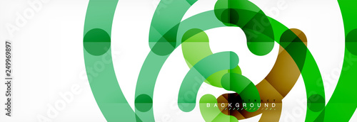 Circular lines design background