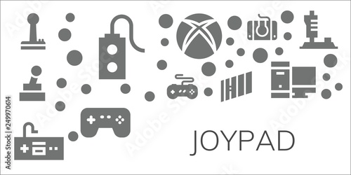 joypad icon set