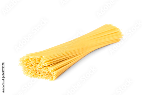Pasta isolated on white background.