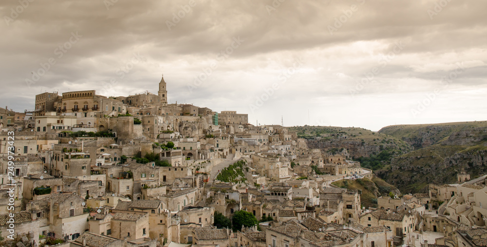 Fototapeta premium Historic town of Matera, European capital of culture 2019