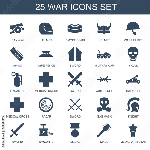 25 war icons