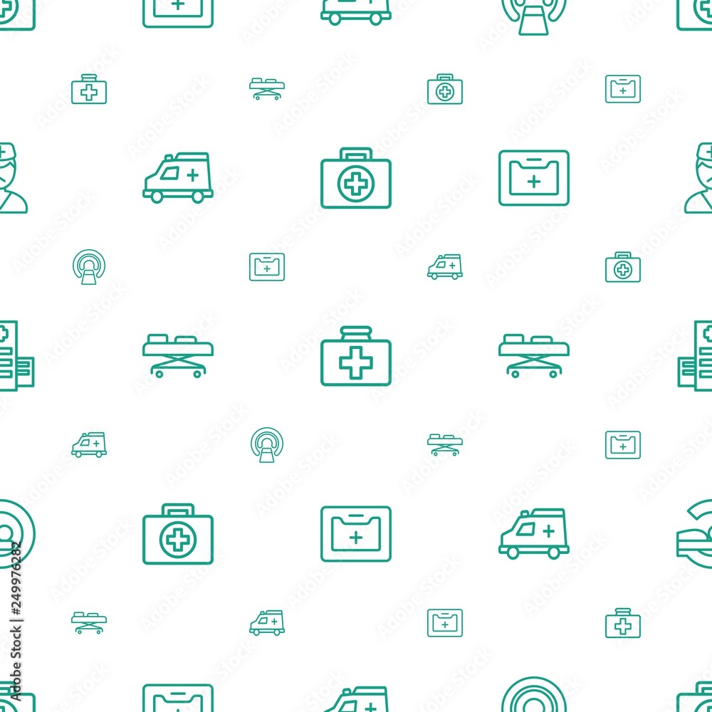 clinic icons pattern seamless white background clinic icons pattern seamless white background