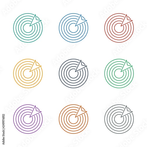 target icon white background