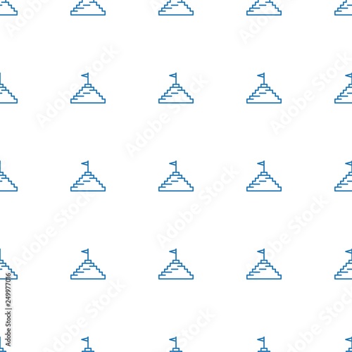 pyramid flag icon pattern seamless white background
