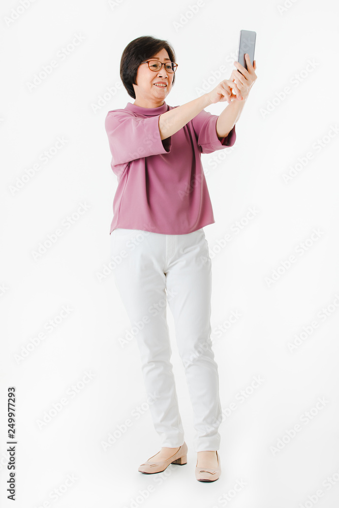 Asian woman in casual dress Asian woman in casual dress