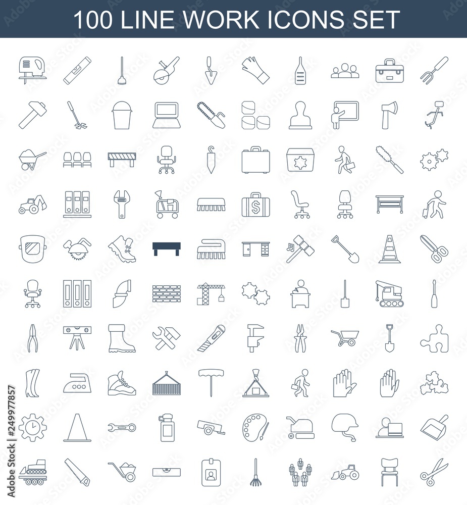 100 work icons 100 work icons